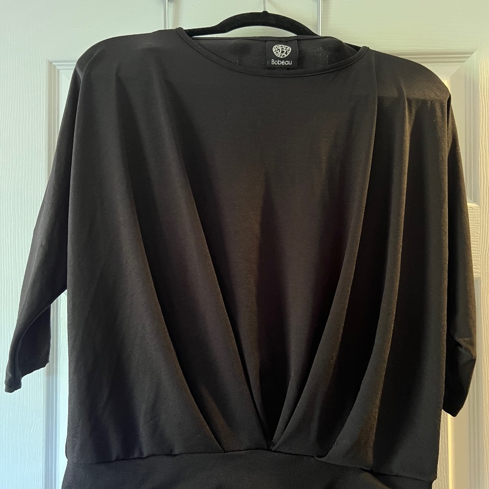 Babeau Black knit top